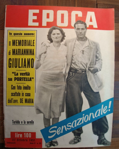 Bandito giuliano rivista - il,