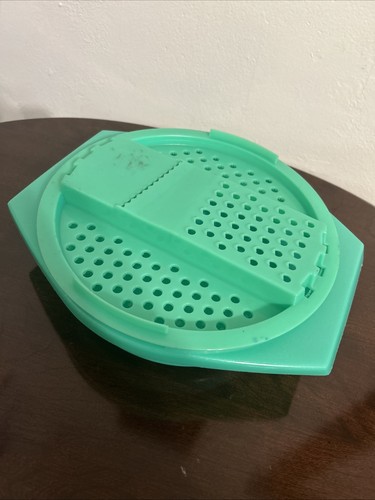 Vintage tupperware verde - vintage,