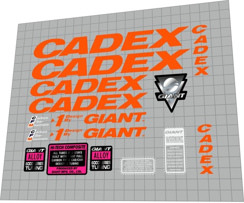 Set decalcomanie giant cadex - 1,