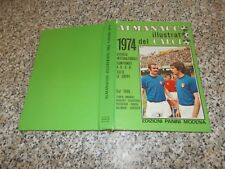 ALMANACCO ILLUSTRATO DEL CALCIO 1974 PANINI Q.OTTIMO TIPO RIZZOLI-CARCANO-ALBUM