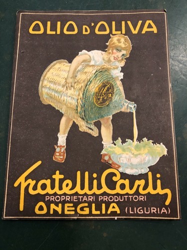 Olio carli oneglia raro - olio, carli-oneglia-raro
