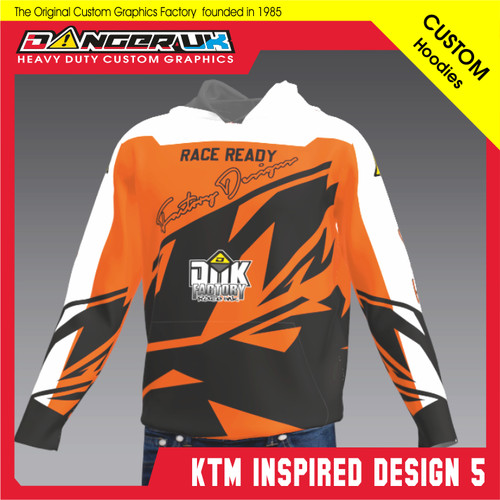 Felpa con cappuccio ktm sxf - con,