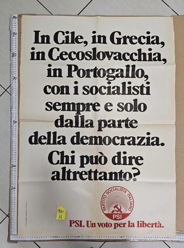 Manifesto psi partito - manifesto,