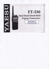 Manuale di istruzioni Operating Instructions con schema per Yaesu FT-530 