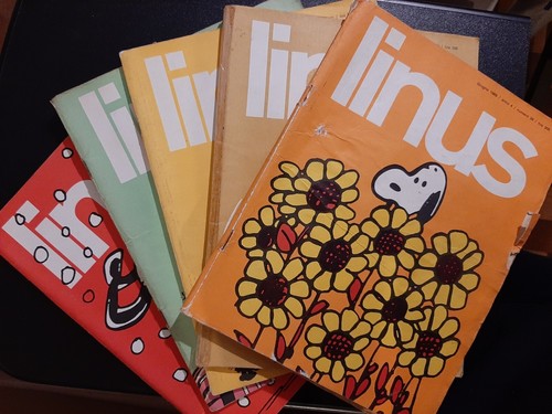 Rivista fumetti linus annata - rivista,
