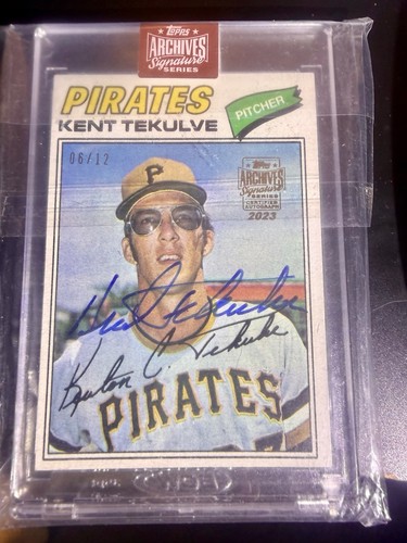 Kent tekulve 2023 topps - tekulve,