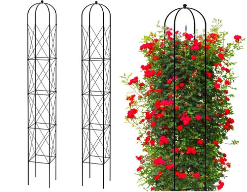 Pergola metallo rosa - pergola, in