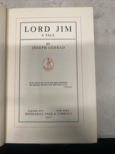 Lord jim romance tale - lord,