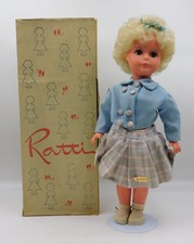 Ratti due topini Bambola 45 cm Ref. 441/45 Made in Italy anni 60 doll