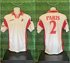maglia A.S. BARI calcio MATCH WORN ISSUED Lotto 2001 2002 2 PARIS