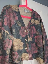 Zara cardigan jacquard in