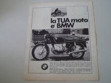 advertising Pubblicità 1970 MOTO BMW R50/5 500 - R 60 R60/5 600 - R75/5 750