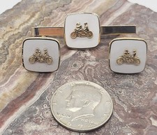 Gemelli smaltati vintage e