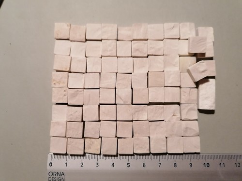Tessere marmo per - per, mosaico
