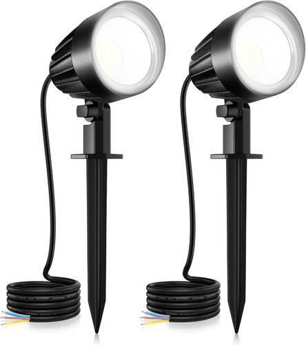 2pcs faretto giardino 7w - 2pcs,