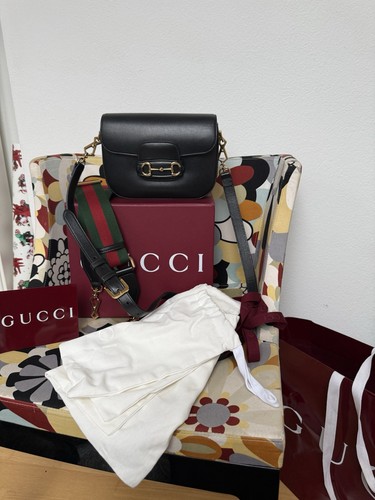 Gucci horsebit 1955 mini borsa - 1955,