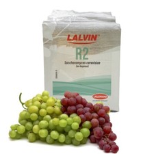 LIEVITO TOP CLASS "LALVIN® R2" BAYANUS ANCHE PER ARRESTI DI FERMENTAZIONE GR.500