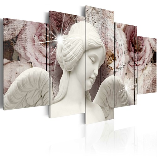 Angeli legna quadro - angeli, in
