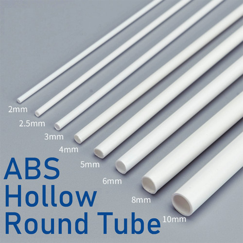 Tubo tondo abs cavo - tubo, mm
