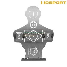 Bersaglio Metallico Mezza Silhouette Wosport (wo-tg37)