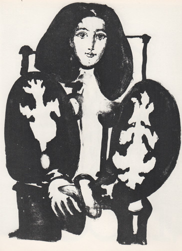 Pablo picasso femme au - pablo,