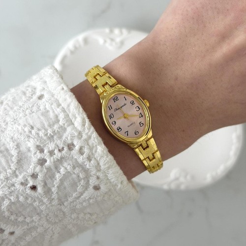 Orologio polso placcato oro - orologio,
