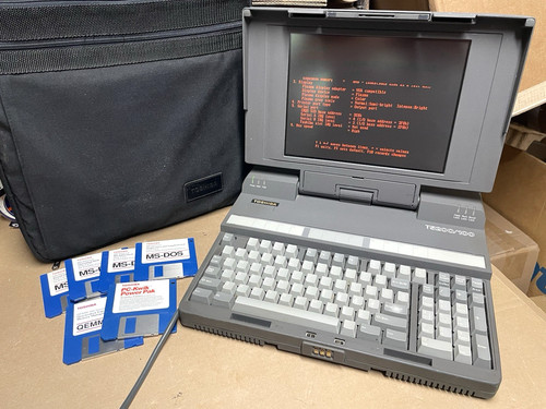Notebook vintage toshiba - notebook,