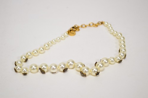 Collana girocollo con perle