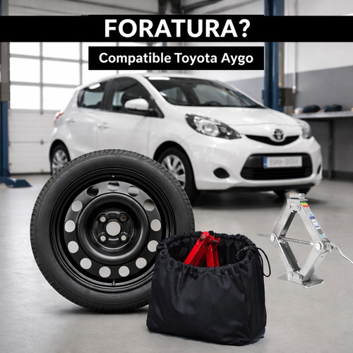 Ruotino scorta toyota aygo - ruotino,
