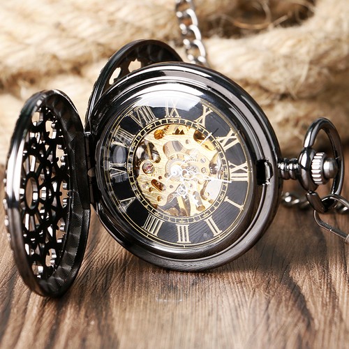 Orologio tasca nero - orologio,