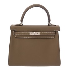 Borsa Etoupe HERMES Kelly 25