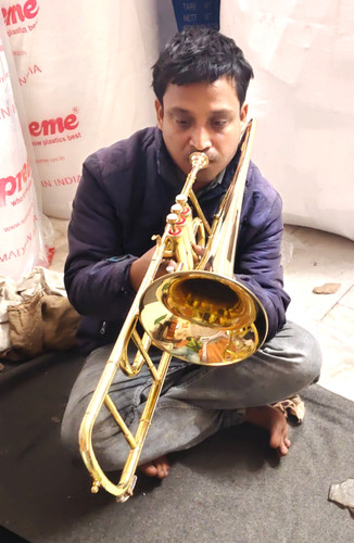Trombone 3valvole metallo - 3valvole,