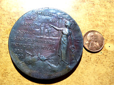 Antica medaglia in bronzo