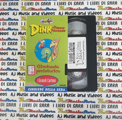Vhs cartonata dink piccolo - vhs, il