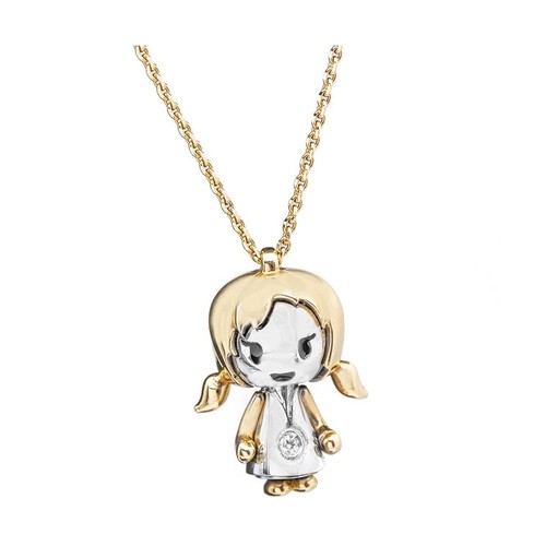 Collana oro bertani - oro, bimba