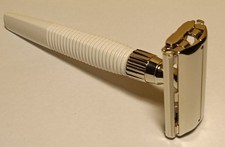 Rasoio Di Sicurezza, Vintage British Razor, Gillette Slim Twist 