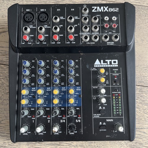 Alto zmx862 mixing desk - mixing,