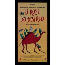 LOCANDINA LE ROSE DEL DESERTO MICHELE PLACIDO GIORGIO PASOTTI MONICELLI B216