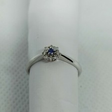 Anello in oro bianco 18 kt con