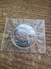 Moneta 1 Corona Gatto Birmano