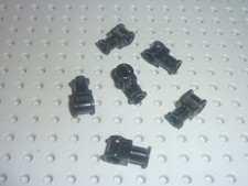 6 LEGO TECHNIC Black Connector with Axlehole 32039 Set 41999/8466/8435/8479/8279
