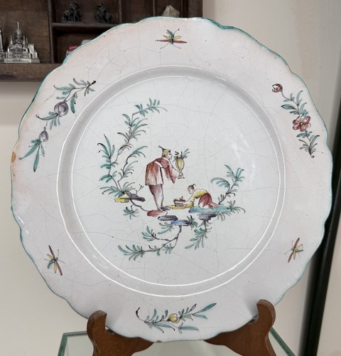 Piatto ceramica faience - piatto,