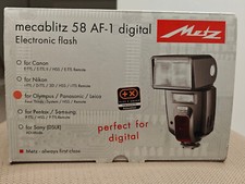 Flash Metz mecablitz 58 AF-1 digital x Olympus / Panasonic / Leica