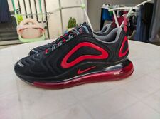 Sneakers Nike Air Max 720 Bred Uomo , Colore : Nero Rosso , Taglia EUR 46, UK 11