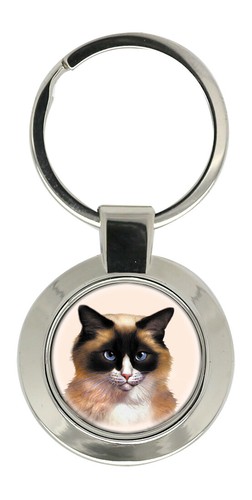 Portachiavi gatto ragdoll - portachiavi,