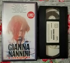 Vhs GIANNA NANNINI GIANNISSIMA 1991