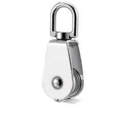 2x Mini pulegge carrucole 25mm