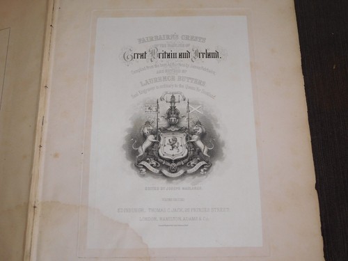 Vintage fairbairn crests - fairbairn's, of