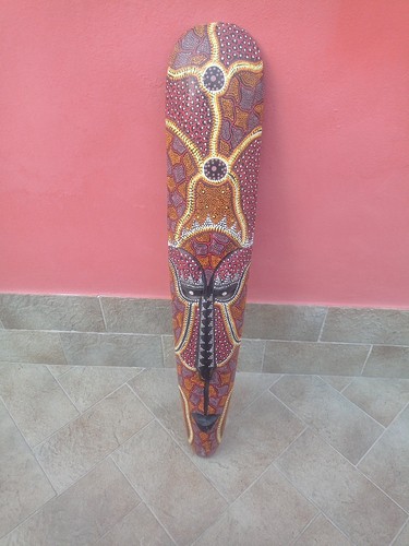 Maschera etnica africana - etnica,