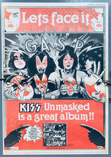 Kiss 1980 poster pubblicitario - kiss,